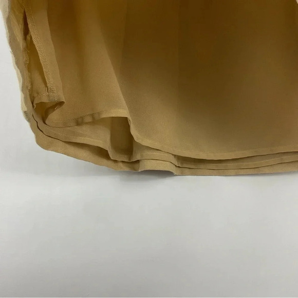 American Eagle Linen Blend Button Front Belted Skirt Size Medium‎ - Picture 3 of 7